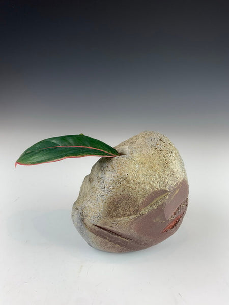 Wood Fired Rock Bud Vase